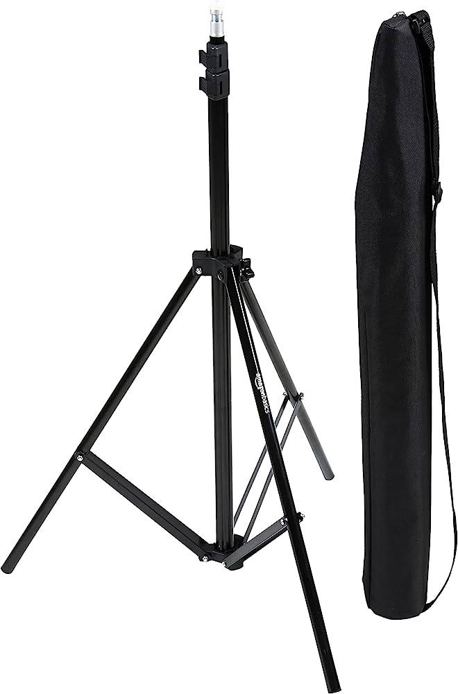 Amazon Basics Aluminum Light Photography Tripod Stand